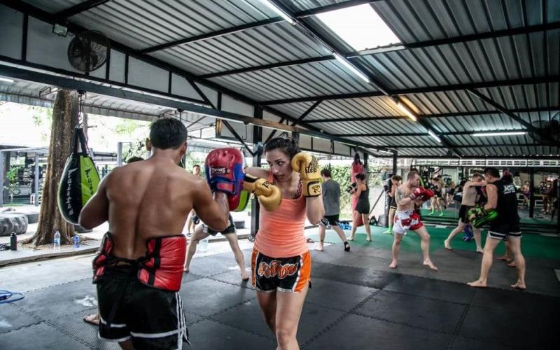 Workout with Muay Thai for Health Program